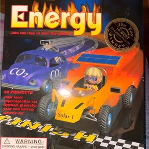 Energy Solar Racer Toy - Orange
